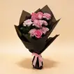 Pink Carnations & Roses Valentine Flower Bouquet