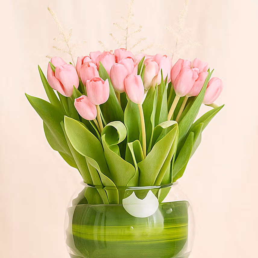 Beautiful Tulips Arrangement