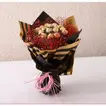 Rocher N Gypsophila Beautifully Tied Bouquet