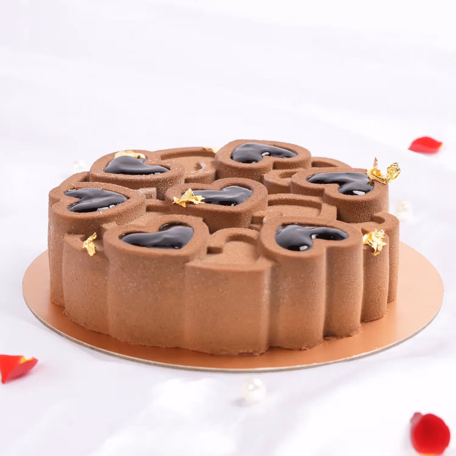 Chocolush Valentine Heart Cake - Perfect Treat for Your Loved One