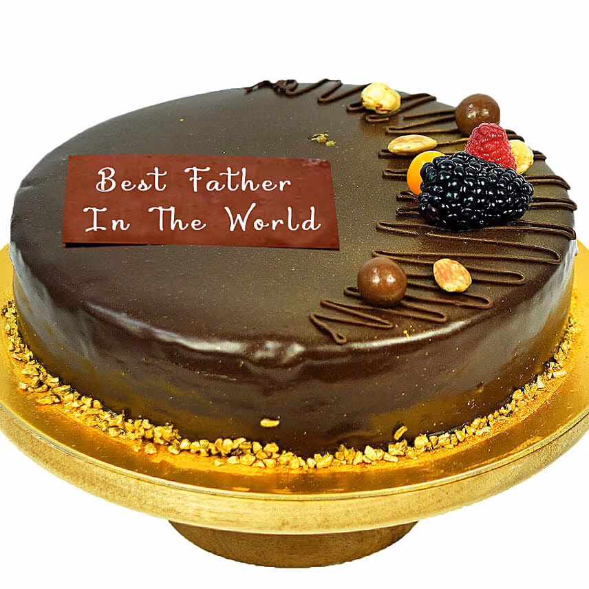 Chocolate Fathers Day Cake