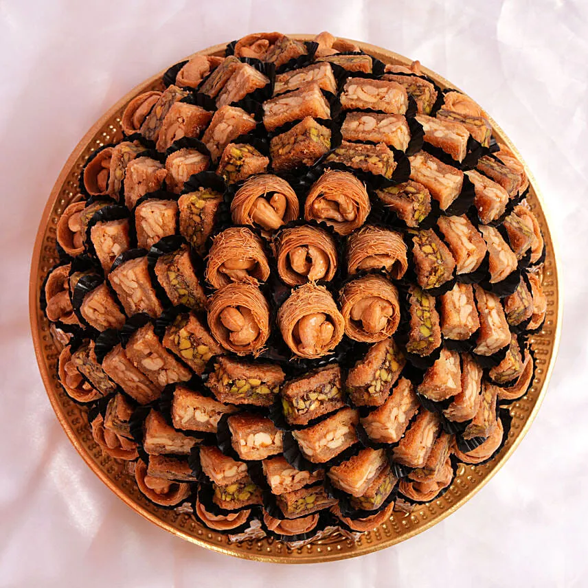 Premium Arabic Sweets Platter