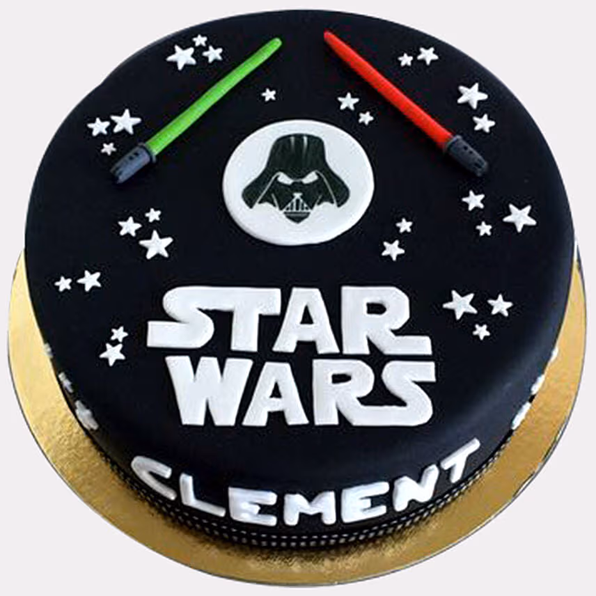 Star Wars Magical Wands Cake