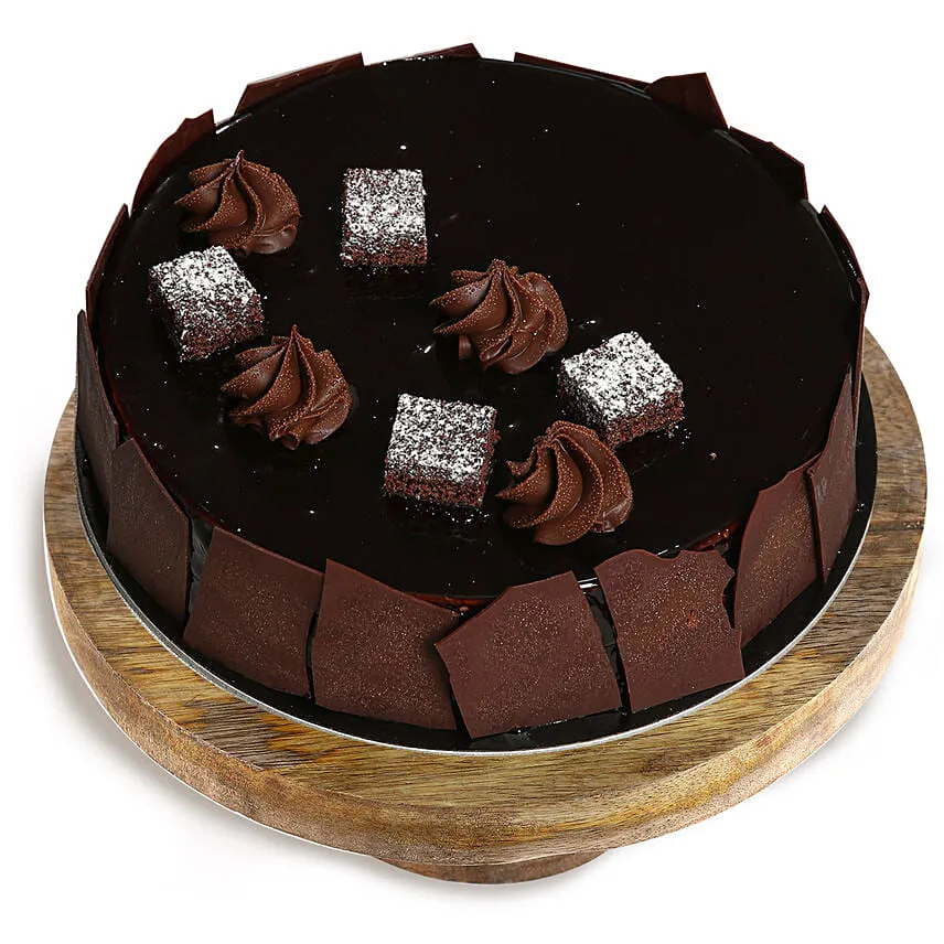 Birthday Cushion and Choco Sponge Cake