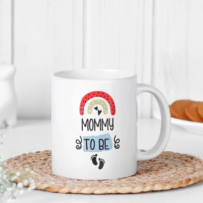 Charming Ceramic 'Mommy To Be' Mug - Perfect Gift for Expectant Mothers
