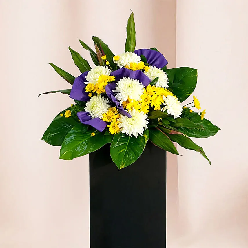 Reverence Condolence Mixed Flowers