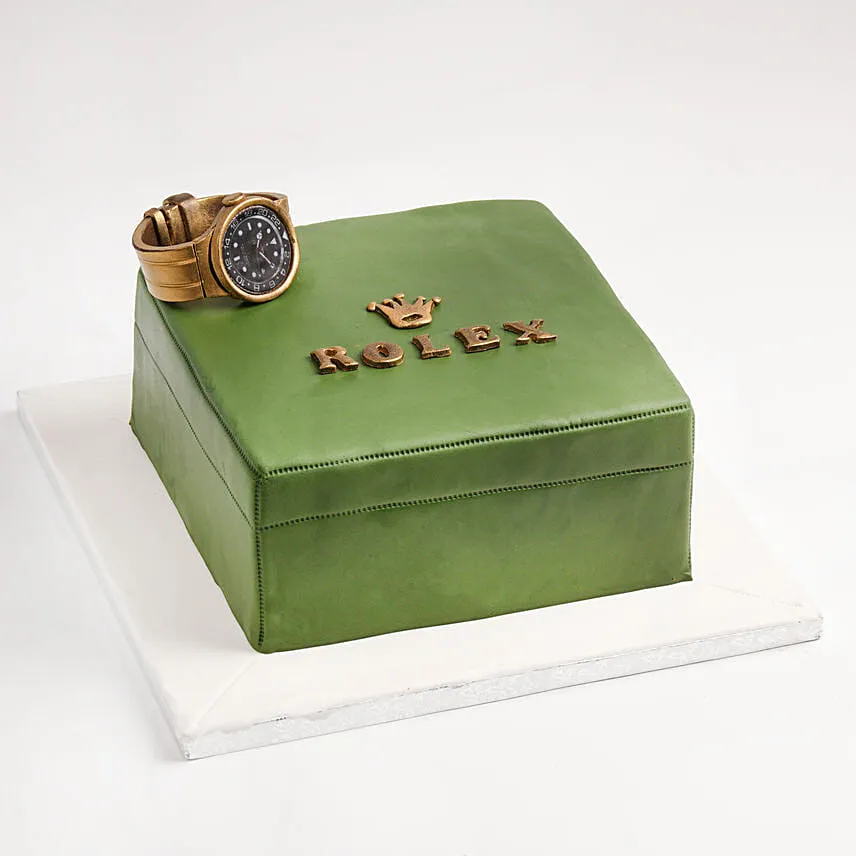 Rolex 3D Designer Theme Cake