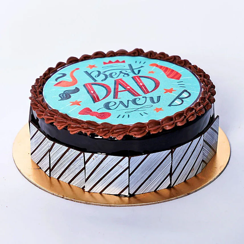 Best Dad Ever Special Chocolate Cake
