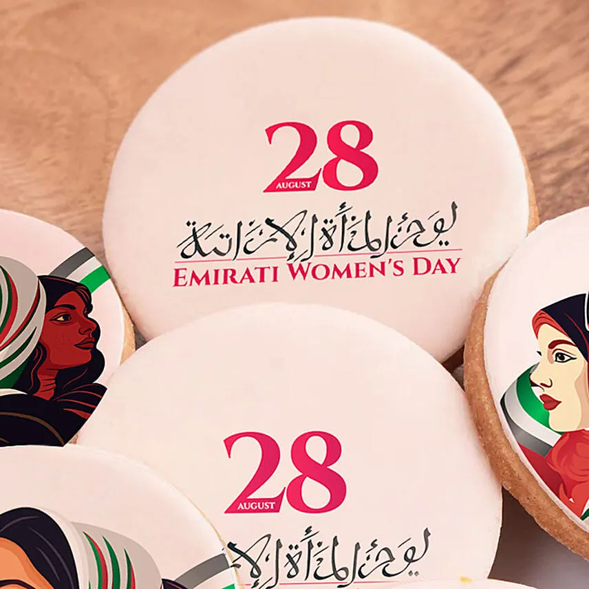 Emirati Womens Day Cookies 6 Pcs