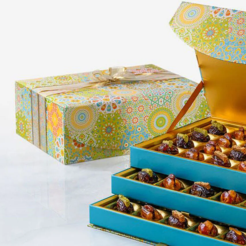 Bateel Chroma Chest Drawer Premium Filled Dates