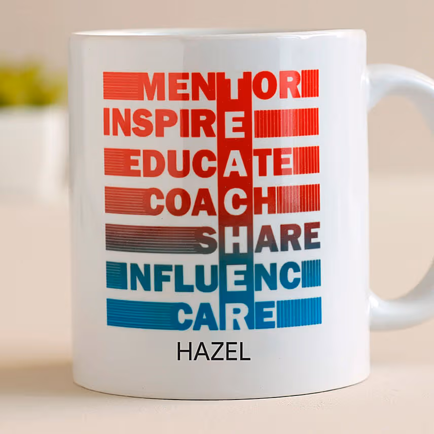 Personalised Happy Teacher's Day Mug
