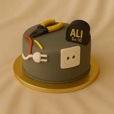 Engineer Graduation Celebration Cake - 1 Kg - Chocolate