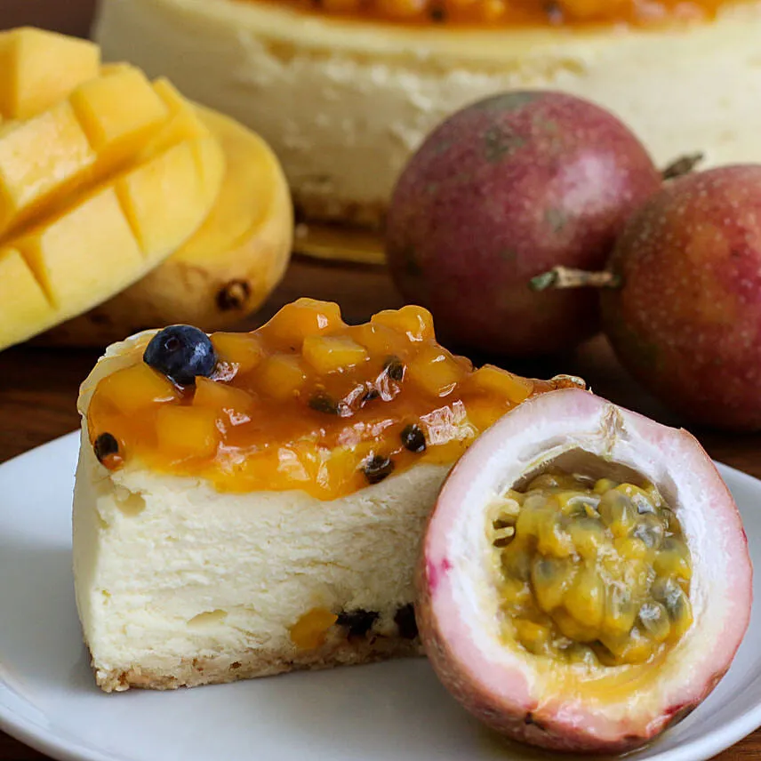 Tempting Mango Passion Cheesecake 1Kg