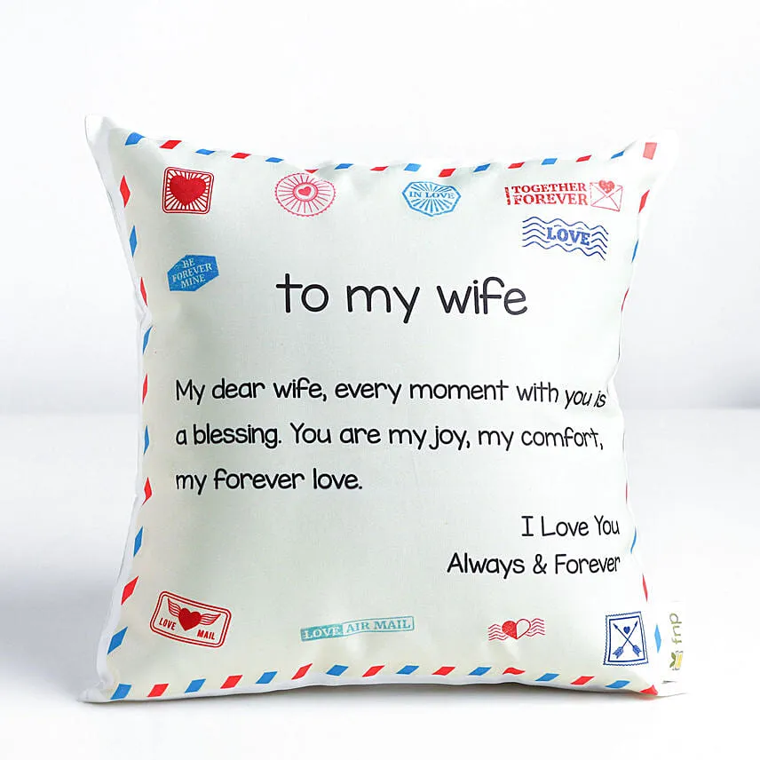 Heartfelt Love Letter Cushion