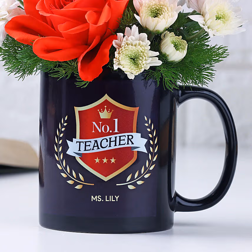 Personalised Mug of Blooms