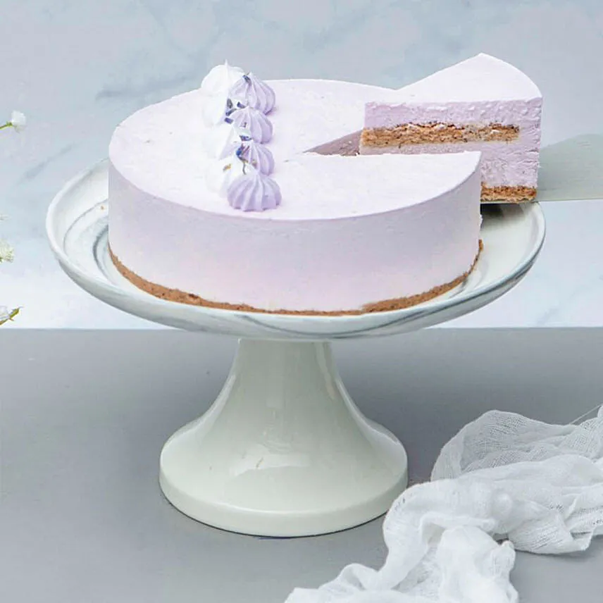 Lavender Earl Cream Cake