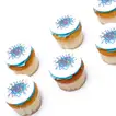 Delicious Chocolate Thank You Cupcakes - 6 Pieces