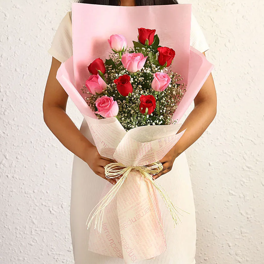 Sweet & Shy Roses Bouquet