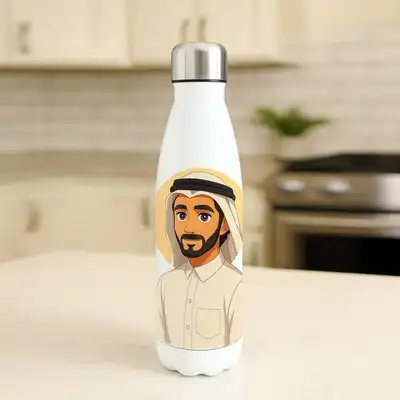 خصص زجاجة الماء المصنوعة من الفولاذ المقاوم للصدأ بشخصيتك من استوديو غيبلي