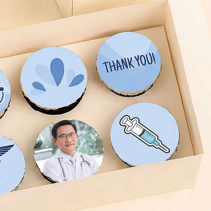Personalised Cup Cakes For Doctors