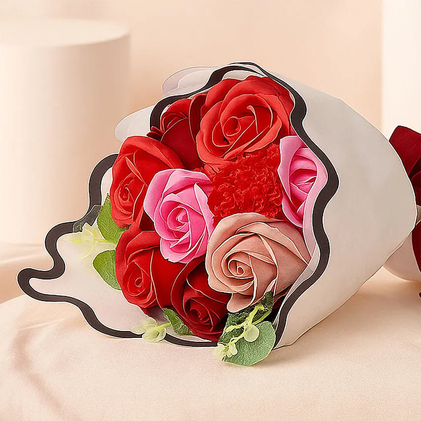 Soap Mixed Roses Bouquet