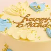 Creamy Blooms Birthday Cake - 500 Grams