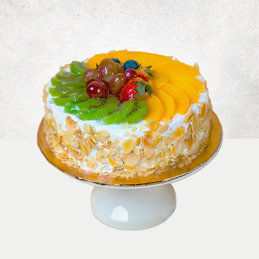Fruit Cake With Teddy Bear