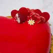 Heartfelt Red Velvet Cake - A Sweet Delight