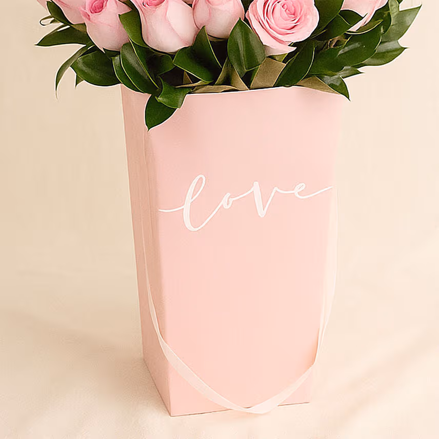 Love Expression with Pink