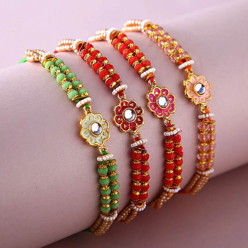 Sneh Meenakari Rakhis & Cashews