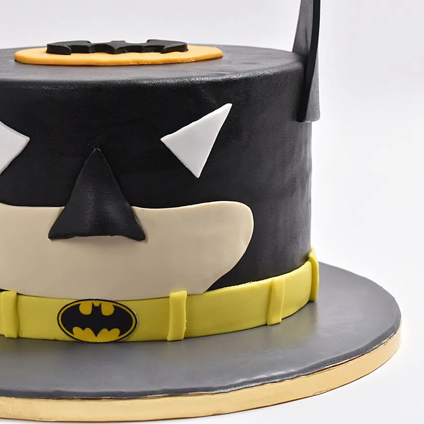 Dark Knight Delight Marble Cake