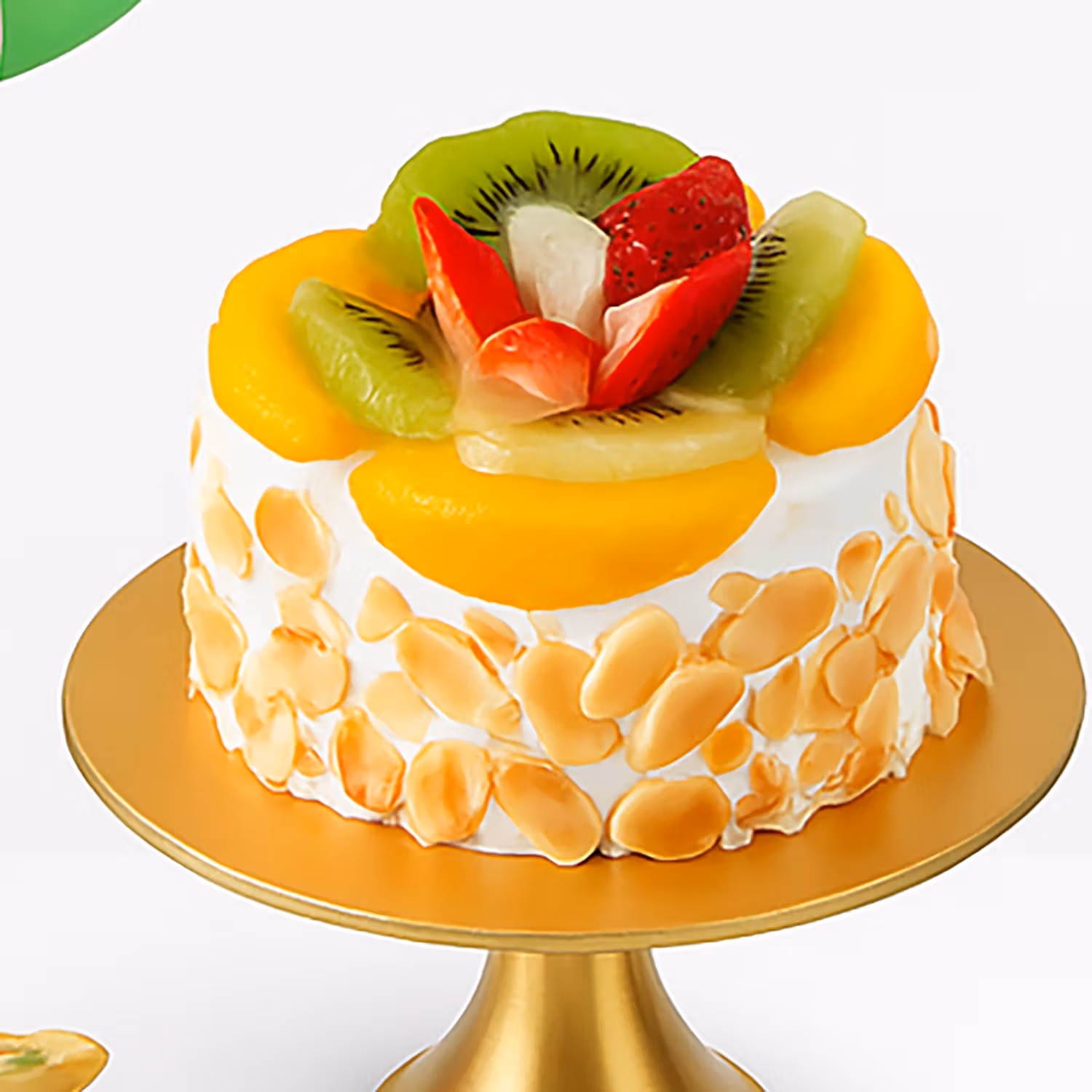 Festive Balloon & Fruit Cake Delight Combo