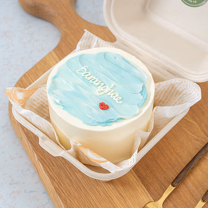 Abstract Korean Bento Strawberry Cake