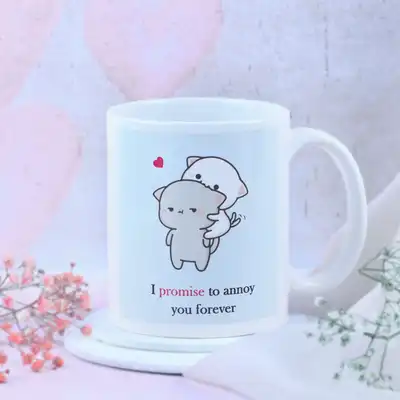 Forever Annoying Love Mug - Cute and Quirky Gift for Couples