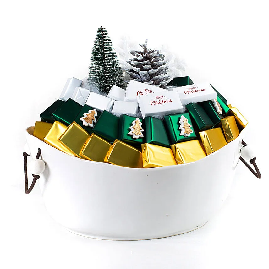 Winter Wonderland Chocolate Centerpiece