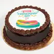 Friendship Day Chocolate Cake