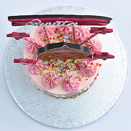 Choco Barbie Designer Cake - Perfect for Celebrations