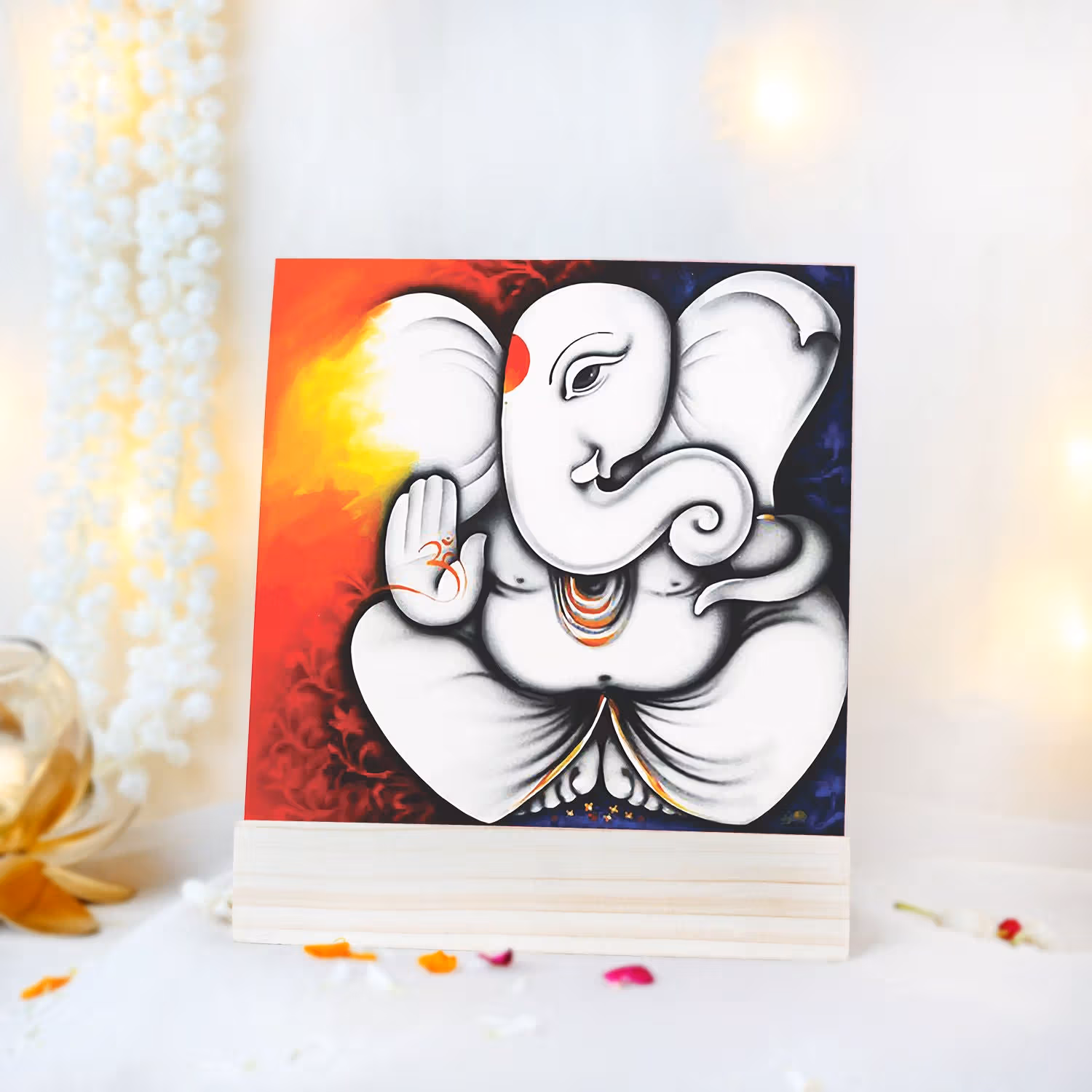 Ganesh Printed Photo Frame