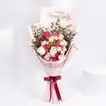 Custom Anniversary Flower Bouquet with Personalized Names