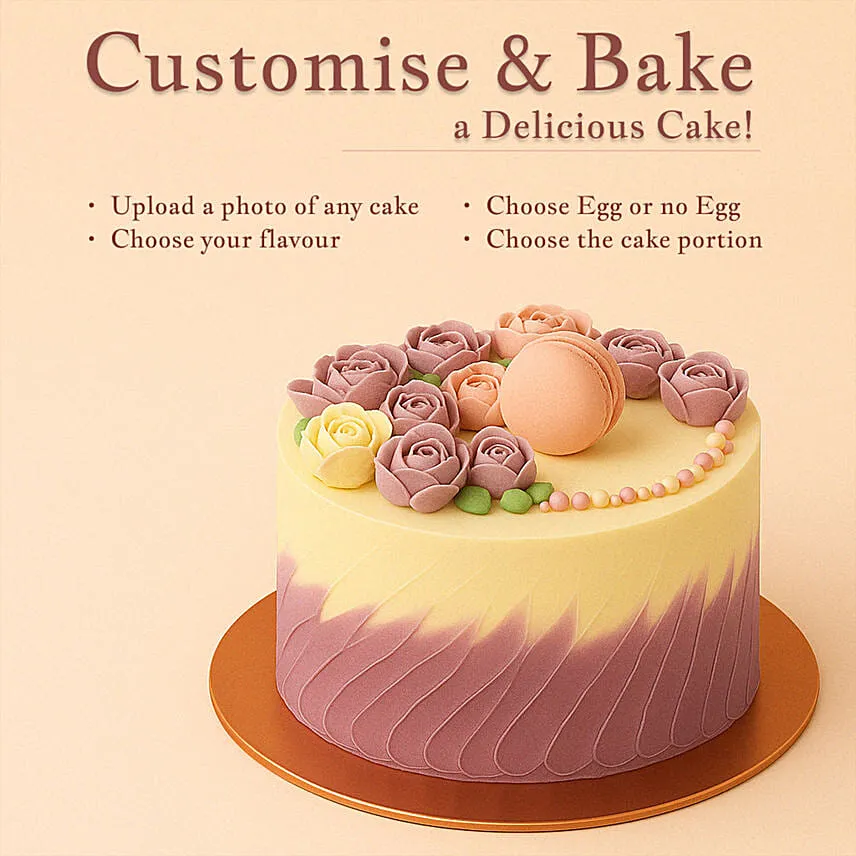 Customized Cake Red Velvet 20 PORTIONs