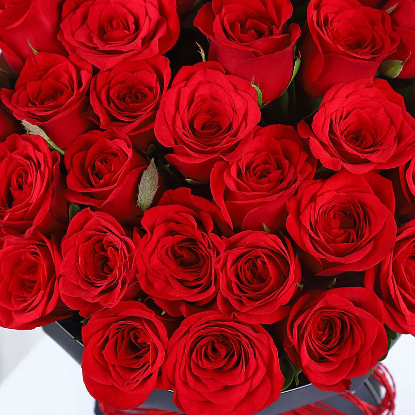 Valentine's Whispers Of Roses Love arrangement