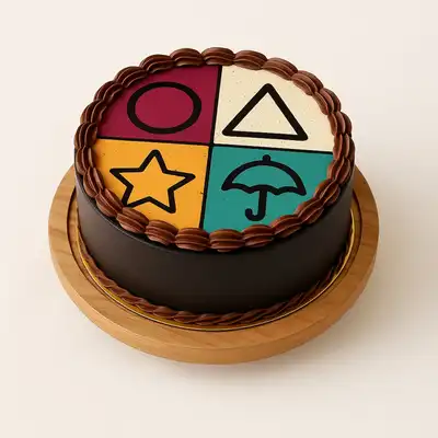 Dalgona Challenge Delight Cake - Chocolate Fusion