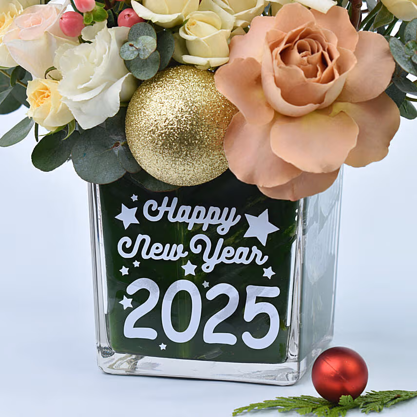 New Year 2024 Wishes Flowers