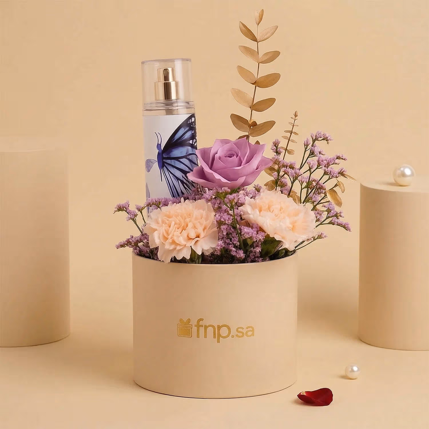 Elegant Flower Box n Bath & Body Works Mist 