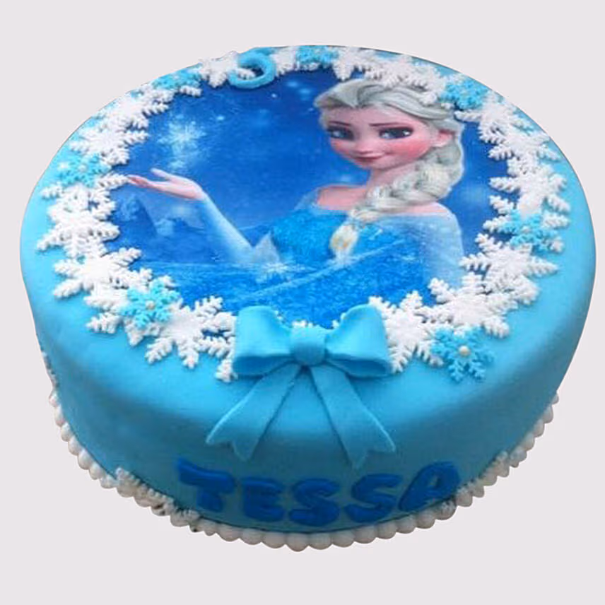 Frozen Elsa Cake