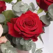 Exquisite Blend of Red and Peach Roses in a Luxury Box