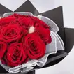 Elegant Red Roses Graduation Bouquet – Perfect Gift for Celebrating Success