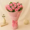 Bunch Of 20 Pink Roses