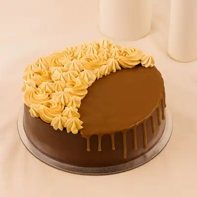 Love Taste Chocolate Caramel Cake