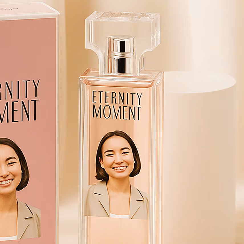 Personalised Calvin Klein Eternity Moment Perfume for her